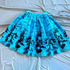 Pinup couture castle skirt sz M